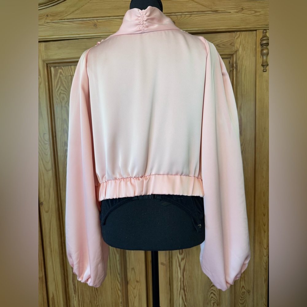 Eloquii Satin Crop Top Size 20 - Picture 10 of 11